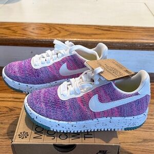 Nike Kids Purple and White Sneakers